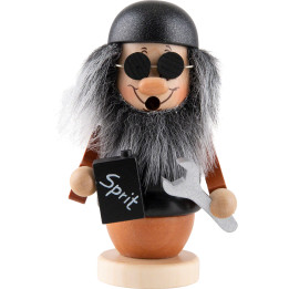 Räuchermännchen Miniwichtel Rocker - 13 cm