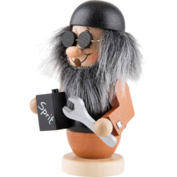 Smoker -  Mini Gnome - Biker - 13 cm / 5.1 inch