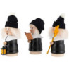 Smoker - Mini Gnome Carolers - 3 pcs. - 16,5 cm / 6.5 inch