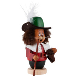 Räuchermännchen Miniwichtel Gestiefelter Kater - 14 cm
