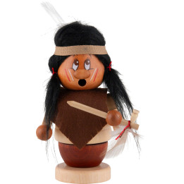 Räuchermännchen Miniwichtel "Kleiner Adler" - 13 cm