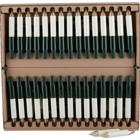 NARVA Light String with 30 Regular Shaft Bulbs - LED