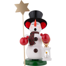 Räuchermännchen Schneemann Sternenträger - 60 cm