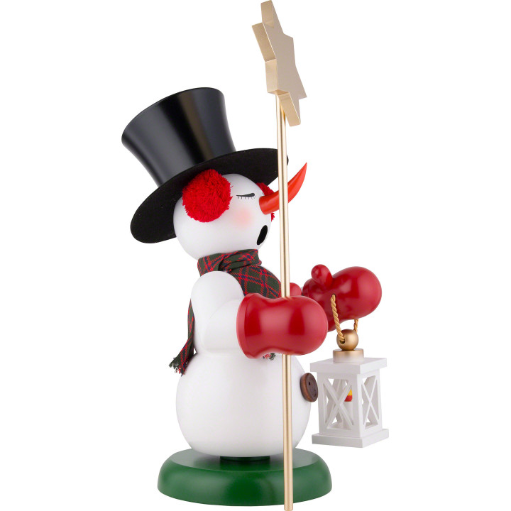 Räuchermännchen Schneemann Sternenträger - 60 cm