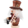 Smoker - Gnome Chimney Sweeper - 15 cm / 6 inch