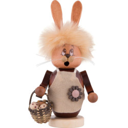 Räuchermännchen Miniwichtel Häsin - 16,5 cm