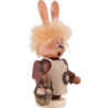 Räuchermännchen Miniwichtel Häsin - 16,5 cm