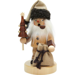 Räuchermännchen Weihnachtsmann natur - 20,0 cm