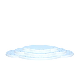 Angel Cloud White 3 pcs - B 36,5 cm / 14 inch