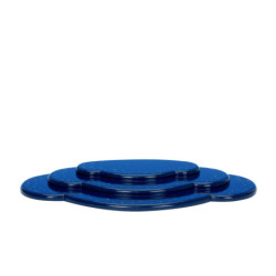 Wolke blau 3tlg. - B 36,5 cm