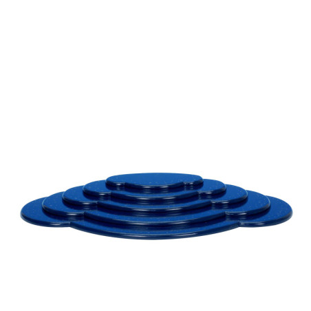 Wolke blau 5tlg. - B 52,5 cm
