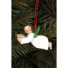 Christbaumschmuck Schwebeengel mit Buch - 4,4x2,6 cm