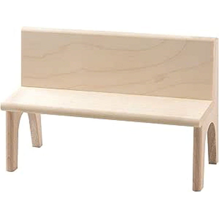 Kitchen Bench With Backrest 'Rustic'