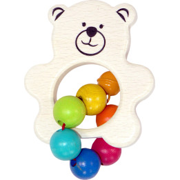 Rattle Teddy - 13 cm / 5.1 inch