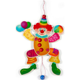 Hampel-Clown Kunterbunt - 36 cm