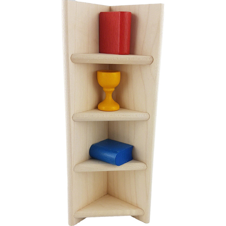 Corner Shelf 'Rustic'