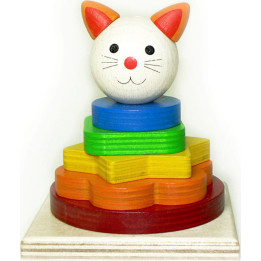 Stacking Tower Cat - 12 cm / 4.7 inch