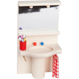 Washbasin With Mirror 'Rustic'