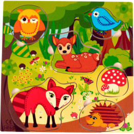 Grip Puzzle Forest Animals - 24,5 cm / 9.6 inch