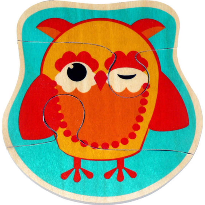 Minipuzzle Eule - 12 cm