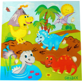 Griffpuzzle Dinos - 24,5 cm