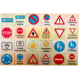Memo Traffic Signs - 5 cm / 2 inch