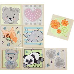 Memo Bear Nature - 5 cm / 2 inch
