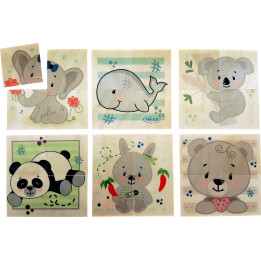 Puzzle Bär nature - 10 cm