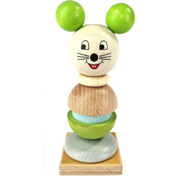 Stapelspiel Mäuschen - 16 cm