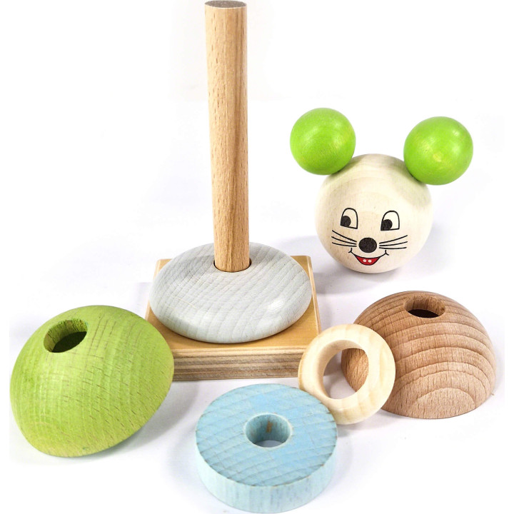 Stacking Game Mouse - 16 cm / 6.3 inch