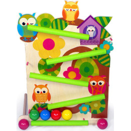 Marble Run Owls, 4 Balls - 46 cm / 18.1 inch