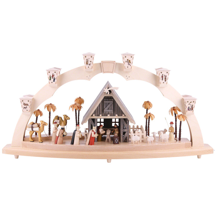 Candle Arch - Nativity - 80x41 cm / 31.5x16 inch