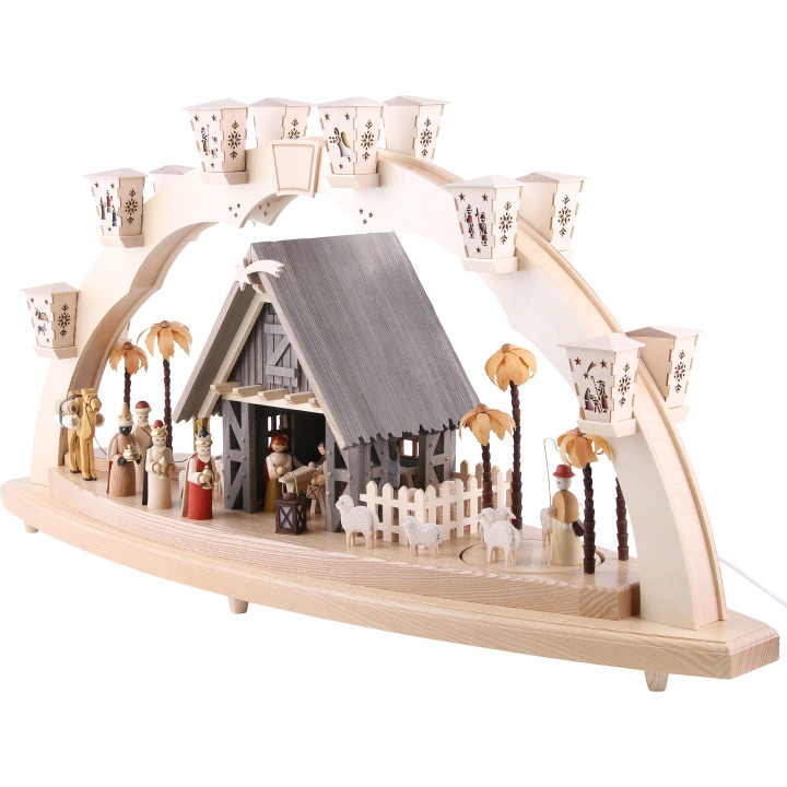 Candle Arch - Nativity - 80x41 cm / 31.5x16 inch