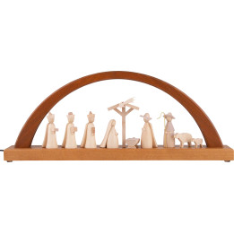 Schwibbogen Christi Geburt  - 40x16 cm