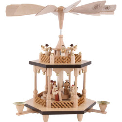 2-Tier Pyramid - Nativity Scene - 32 cm / 13 inch