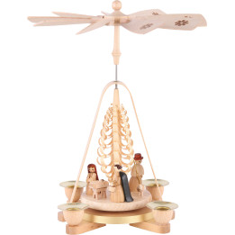 1-stöckige Pyramide Christi Geburt - 25 cm