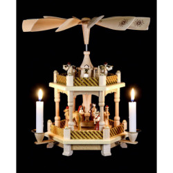 2-stöckige Pyramide Christi Geburt - 33 cm