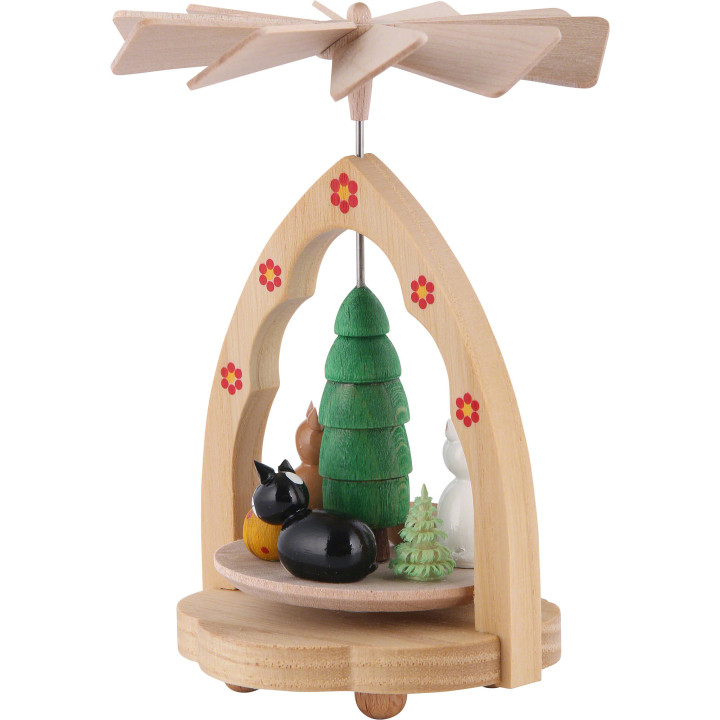 1-stöckiges Wärmespiel Katzen - 10 cm