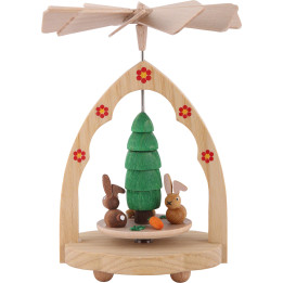 1-Tier Thermic Pyramid Bunnies - 10 cm / 4 inch