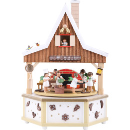 Spieldose Engelsbäckerei - 34 cm