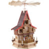 3-Tier Adventhouse - Nativity Scene - 77 cm / 30 inch