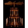 3-stöckige Pyramide unbestückt - 38 cm
