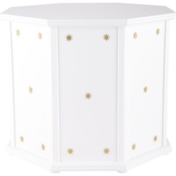 Pedestal for Pyramids Octagonal White - 41 cm / 16 inch