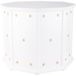Pedestal for Pyramids Octagonal White - 41 cm / 16 inch