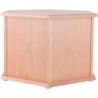 Pedestal for Pyramids Hexagonal Natural - 36 cm / 14.2 inch