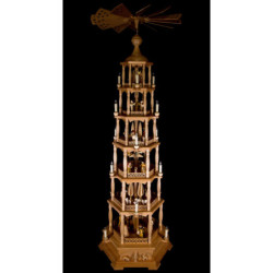 6-Tier Pyramid - Nativity - 165 cm / 65 inch