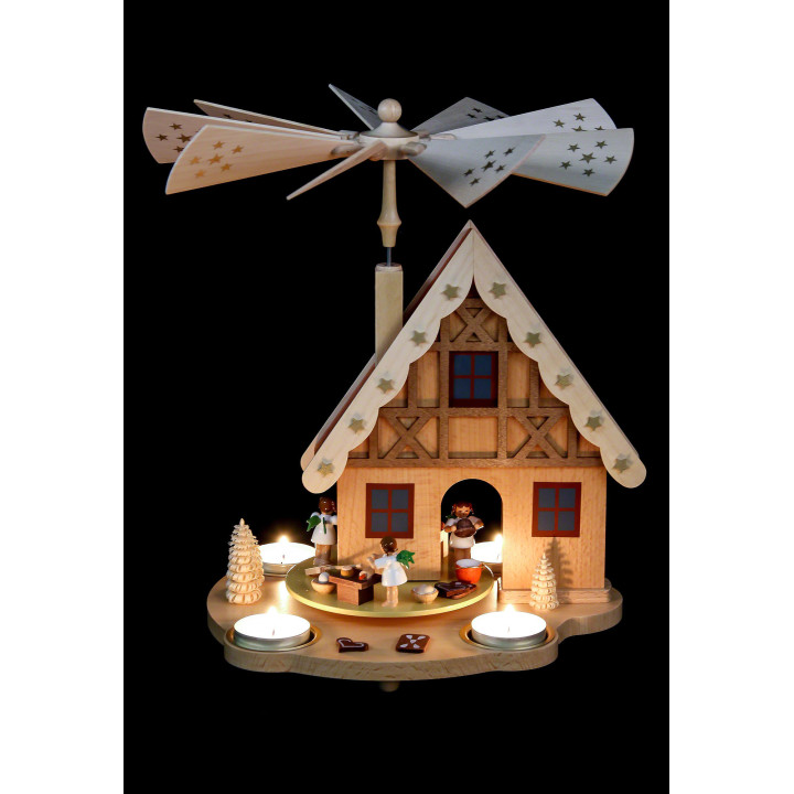 1-stöckige Pyramide Haus Engelbäckerei - 29 cm