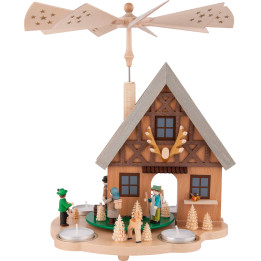 1-stöckige Pyramide Haus Forsthaus - 29 cm