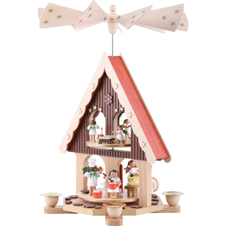 2-Tier Pyramid - Angel's Bakery - 36 cm / 14.2 inch
