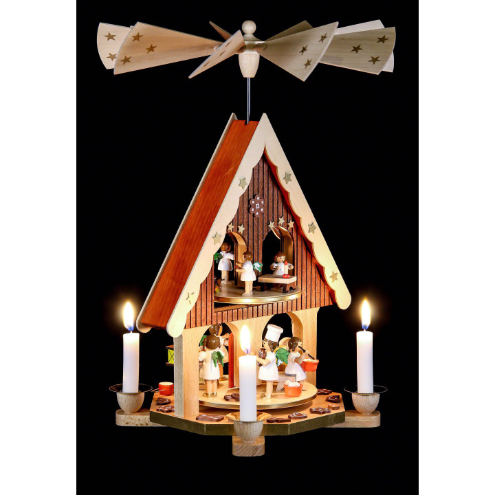 2-Tier Pyramid - Angel's Bakery - 36 cm / 14.2 inch